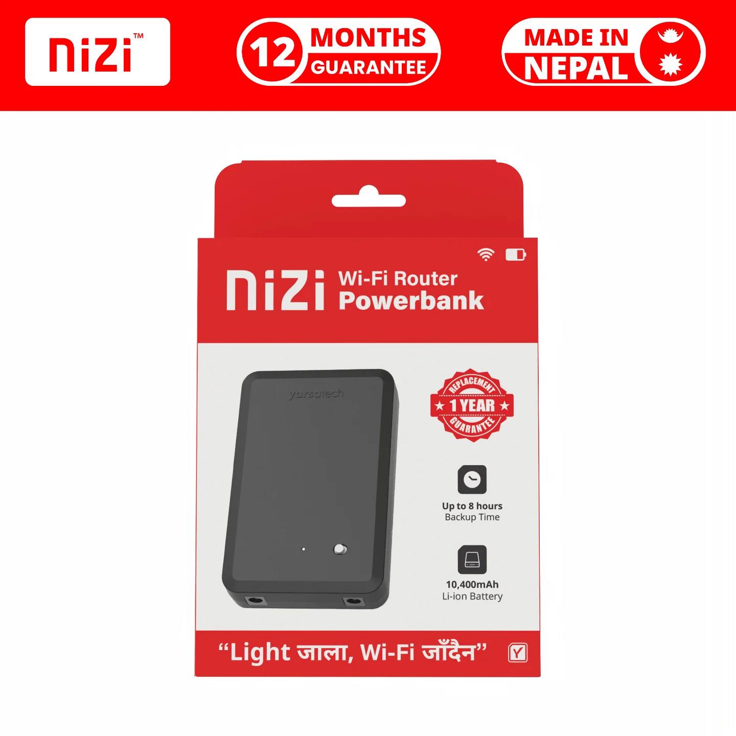 nizi router backup 10400 mah